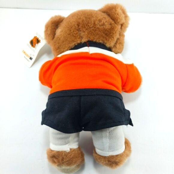 Vintage 1983 Trudy NHL Hockey Plush Bear Philadelphia Flyers New With TAG. - Picture 6 of 9
